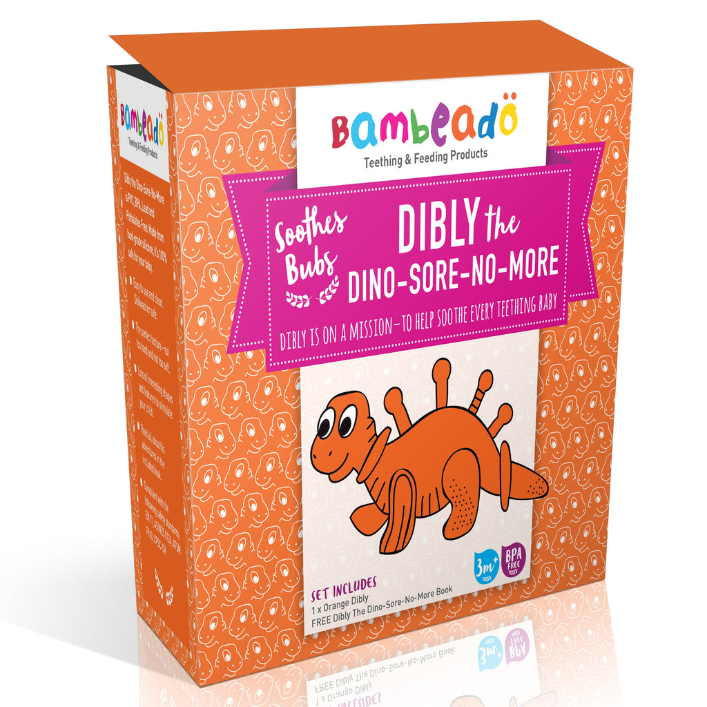 Dibly the Dino-Sore-No-More - Orange
